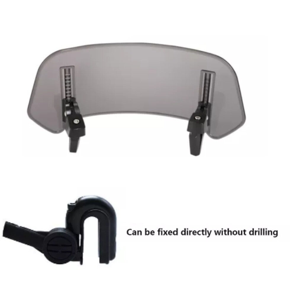 Adjustable windshield extended boiler windshield suitable for , for Honda , and GM. n