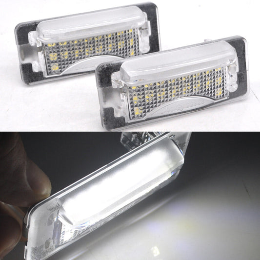 2x Error White LED License number Plate Light for Mercedes sprinter 1 95-06 v