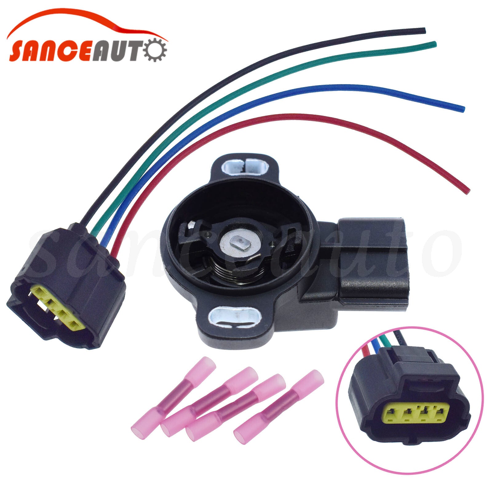 Throttle position sensor and connector for Lexus , Geo, for Kia , for Mazda 8945222090- n