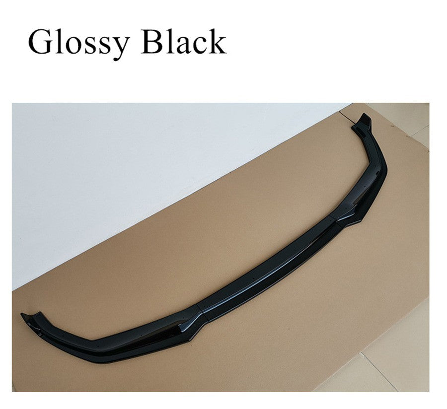 Gloss Black Front Bumper Spoiler Lip Splitter for BMW 3 Series G20 G28 2019-2021 Q
