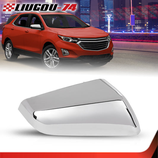 Fits for 18-21 Equinox for GMC Terrain Exterior Mirror Caps for CHRome Right Hand Side - v