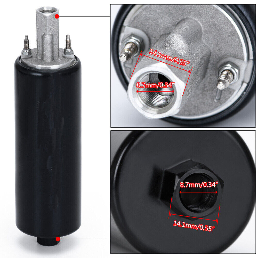 Universal GSL392 High Flow High Pressure External Inline 255LPH Fuel Pump
