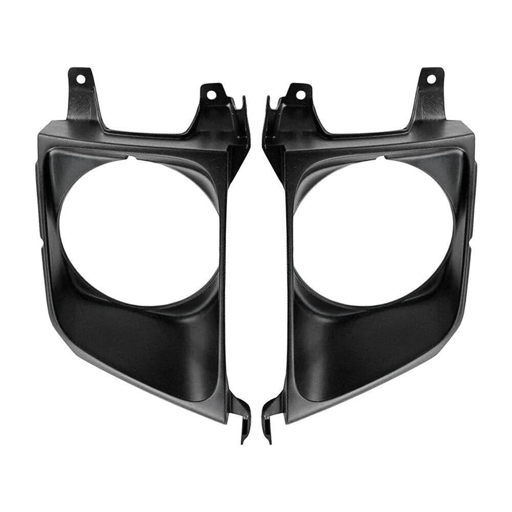 2Pcs Front Left+Right Headlight Frame Trim for Land Cruiser Prado FJ95 lC90 LJ95