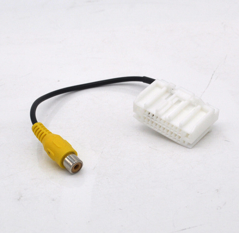 Reverse Backup Camera RCA Cable wire Adapter for Jeep for Wrangler 07-17 Radio v