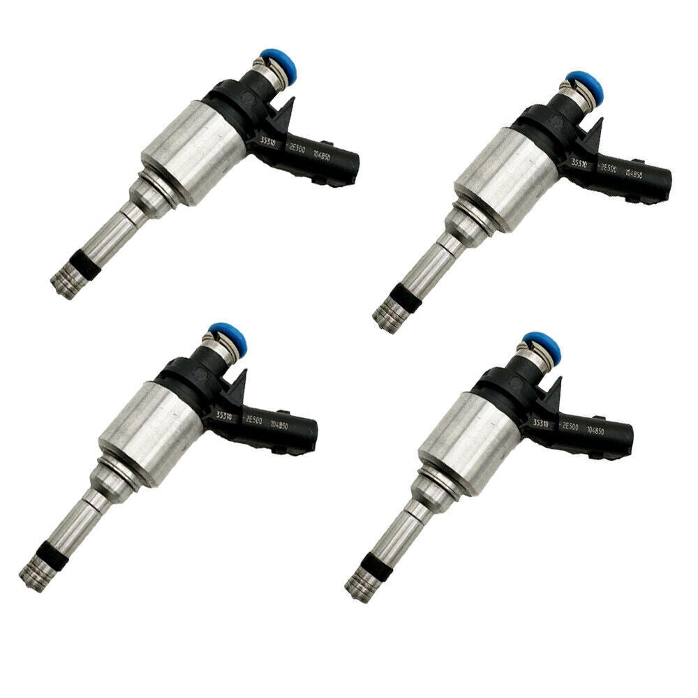 4Pcs Fuel Injector For 2014-2017 for Kia Forte for Hyundai for Elantra 2.0L L4 35310-2E500