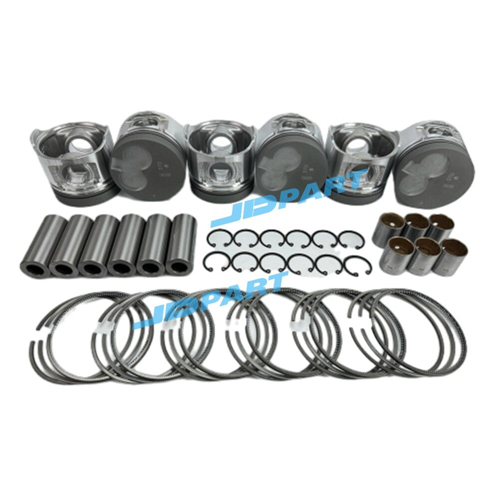 6-piece pack of 15Z piston pins for engine parts -