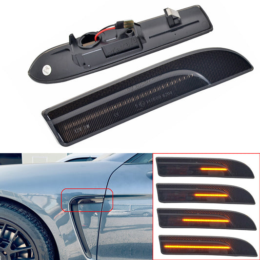 LED dynamic side marker light indicators for Panamera 970 chassis - n