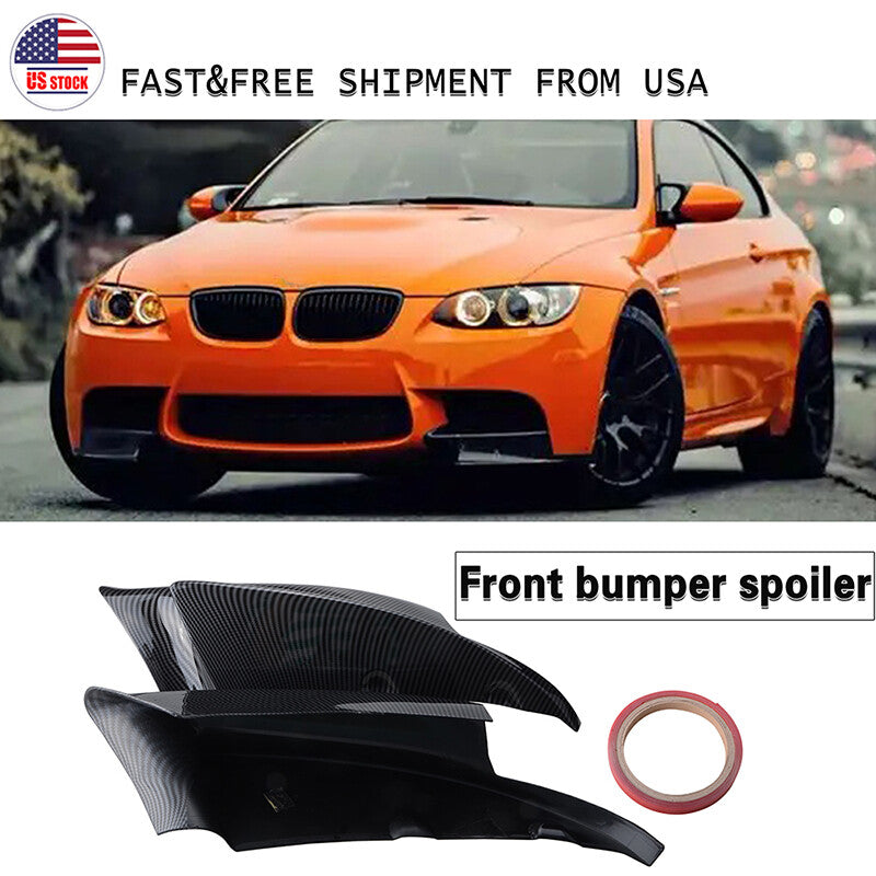 Carbon fiber front bumper splitter boiler lips suitable for BMW M3 E90 E92 E93 Q