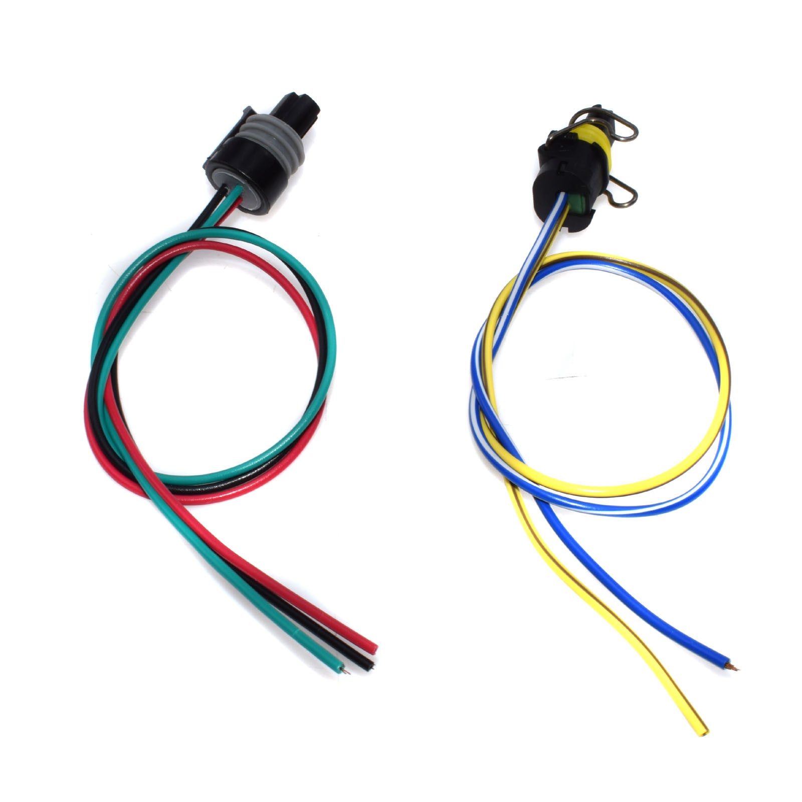 2PCS Pigtail Connectors of IPR & ICP Sensor For V8 7.3L Serie E F Ecolnine n