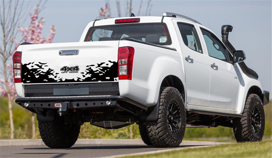 Car Tail box Styling Sticker 4X4 OFF ROAD Graphics Vinyl Decals For Pickup Truck
