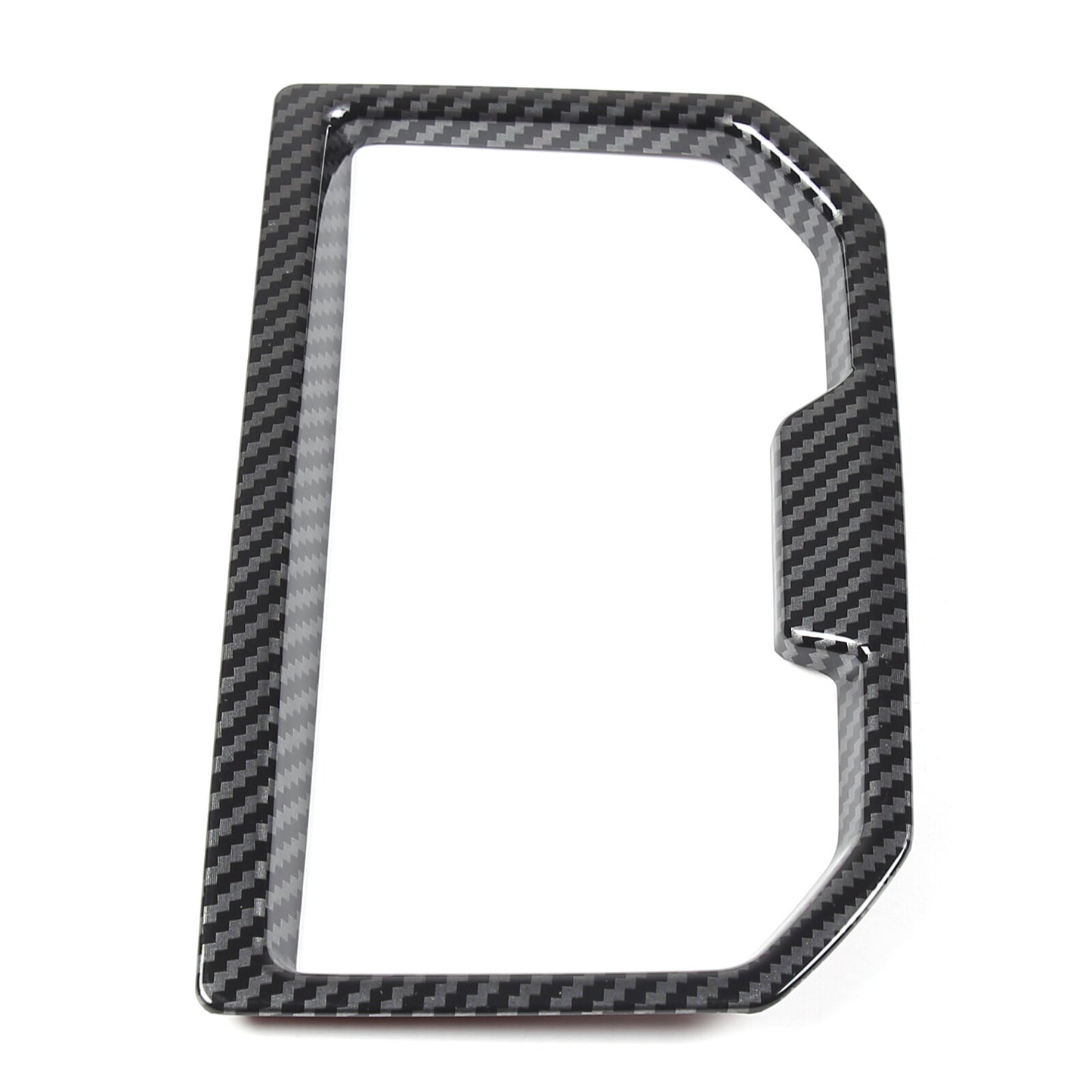 Carbon fiber ABS automotive window lift lock plate trim for Tacoma 2024- n