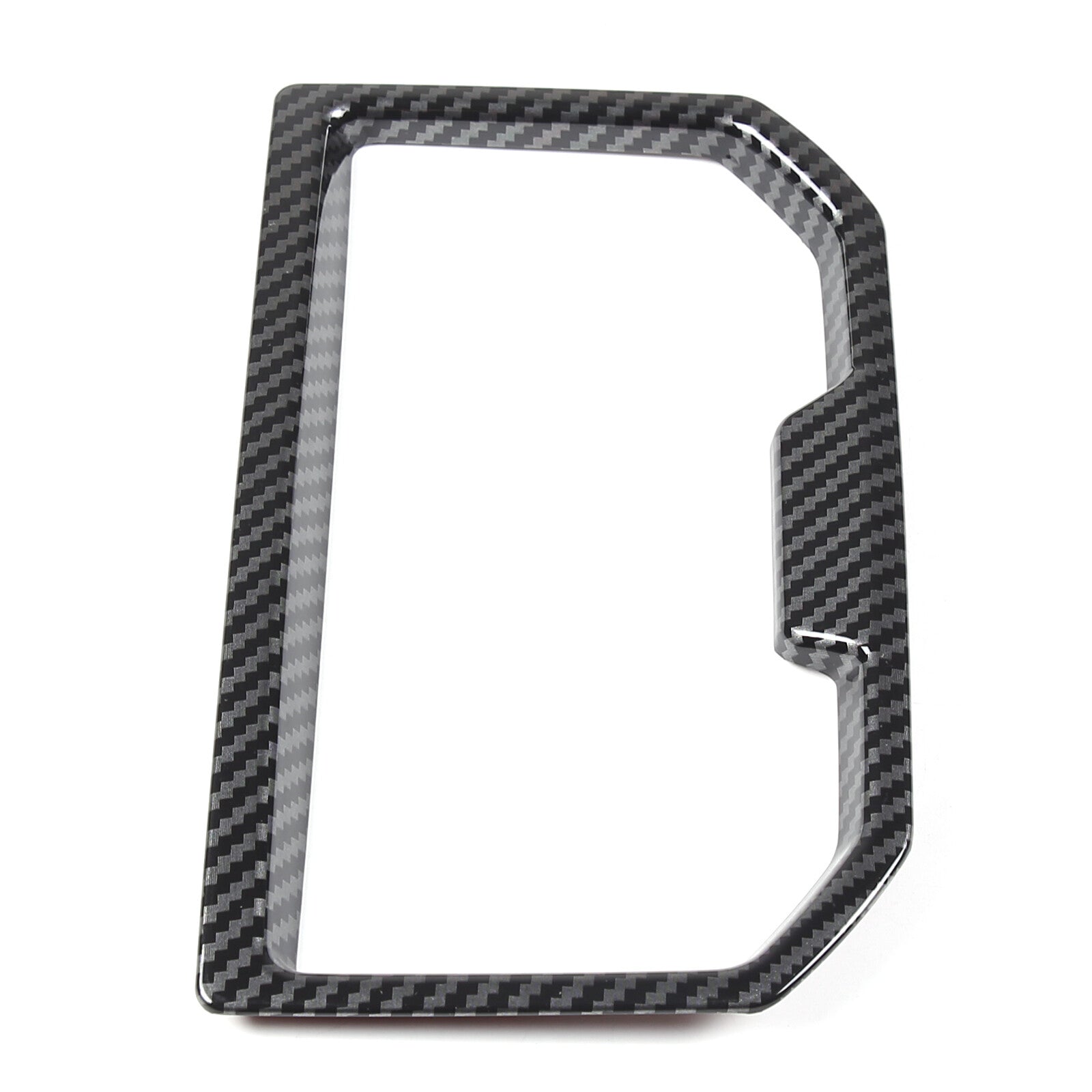 Carbon fiber ABS automotive window lift lock plate trim for Tacoma 2024- n