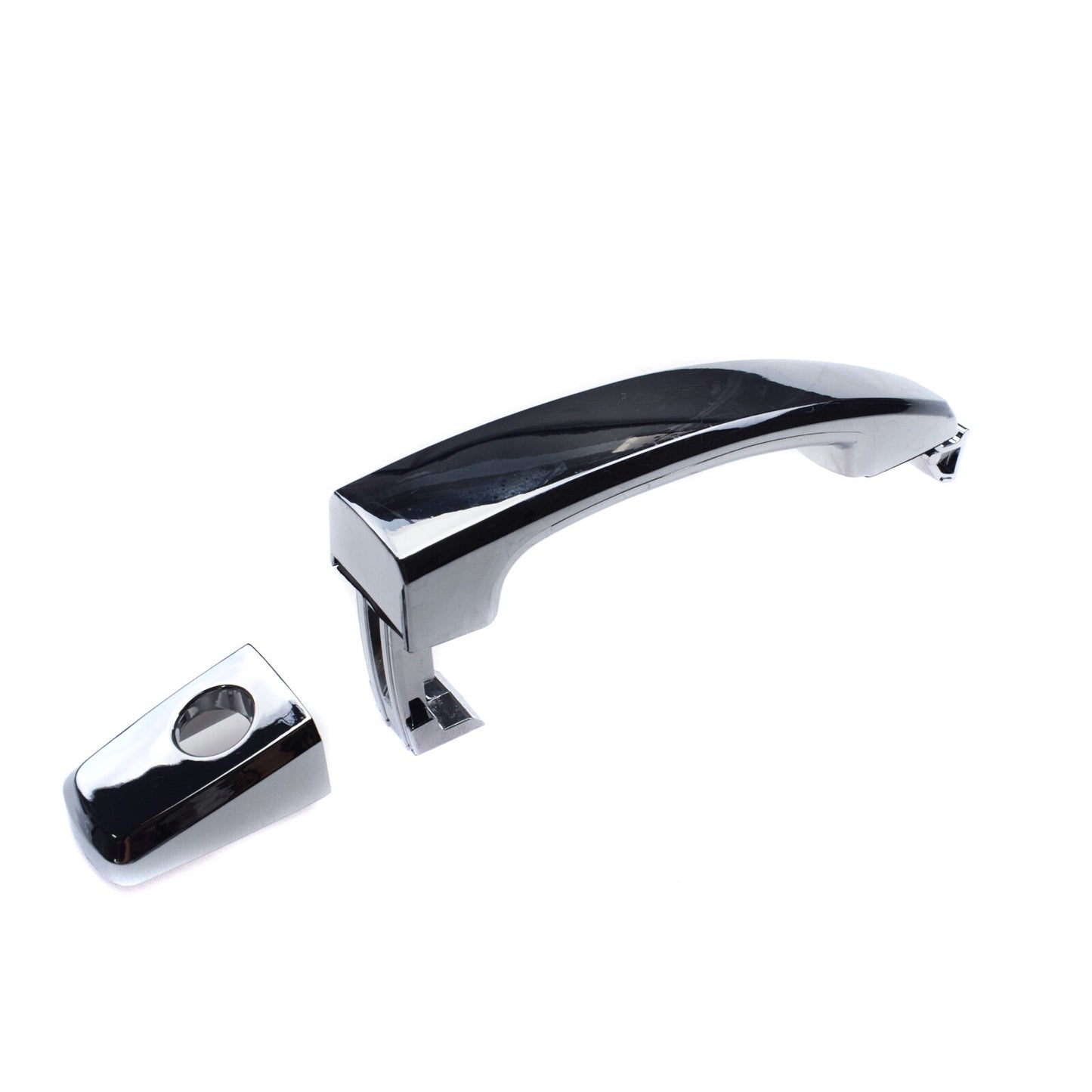 96468266 Chrome front left exterior door handle for Chevrolet Aveo 2007 - 2009