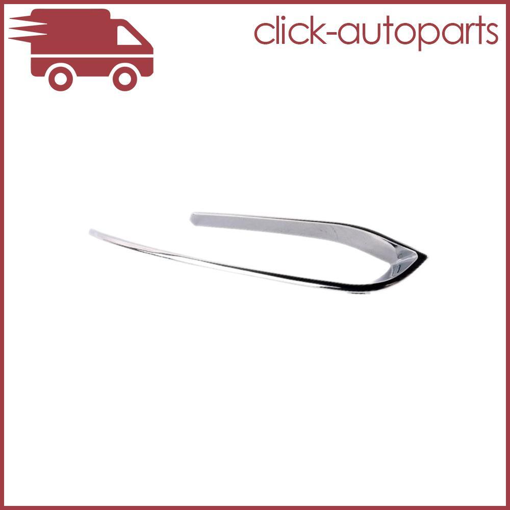 Chrome Front Bumper Grille Trim Panel for BMW 528i 535i 550i Left -Replacement
