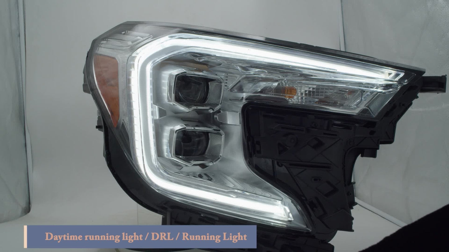 For 2022-2024 for GMC Terrain Denali Full Led DRL Dual Projector Headlight Passenger