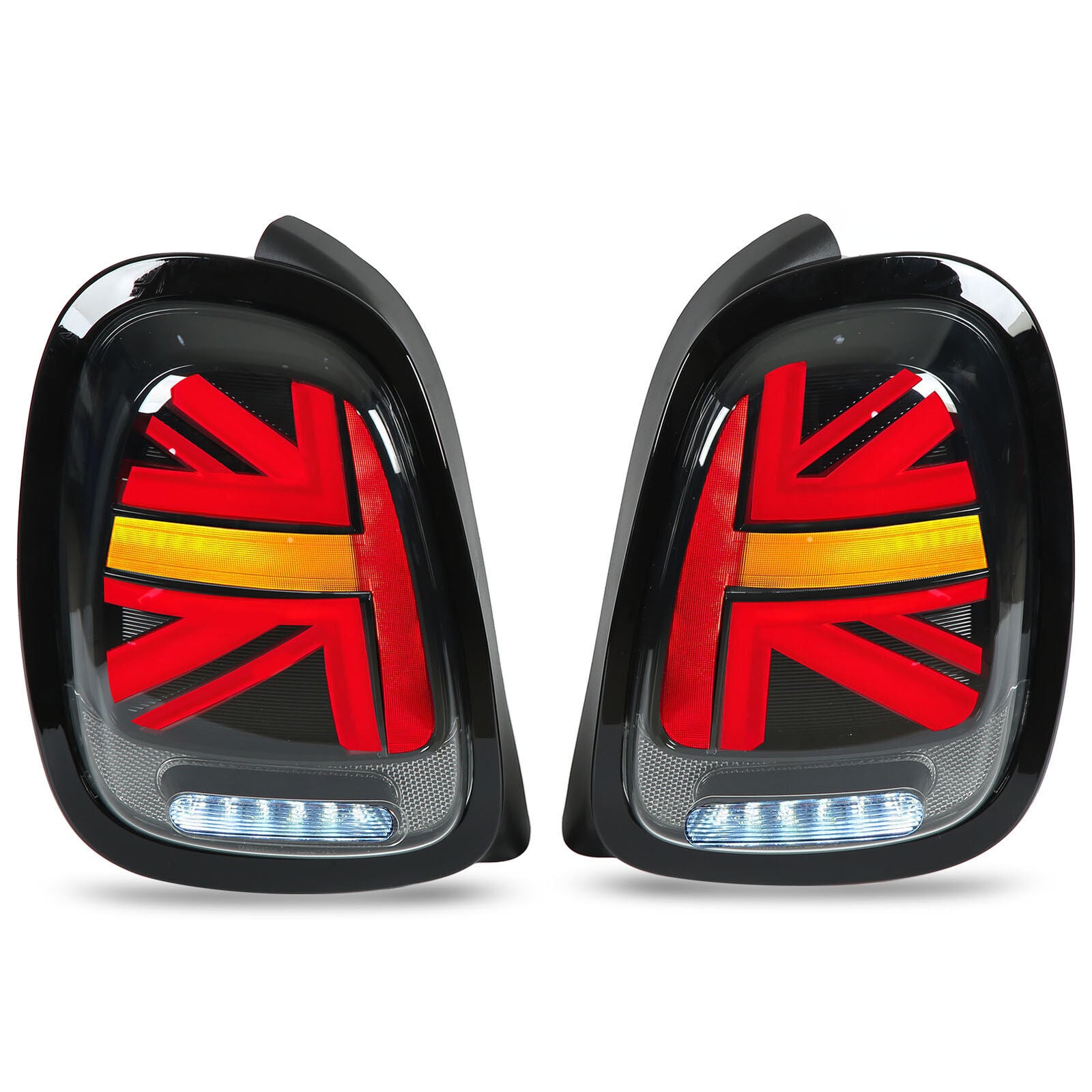 2PCS Smoked LED Rear Taillights for BMW for MINI Cooper F55 F56 F57 2014-2019