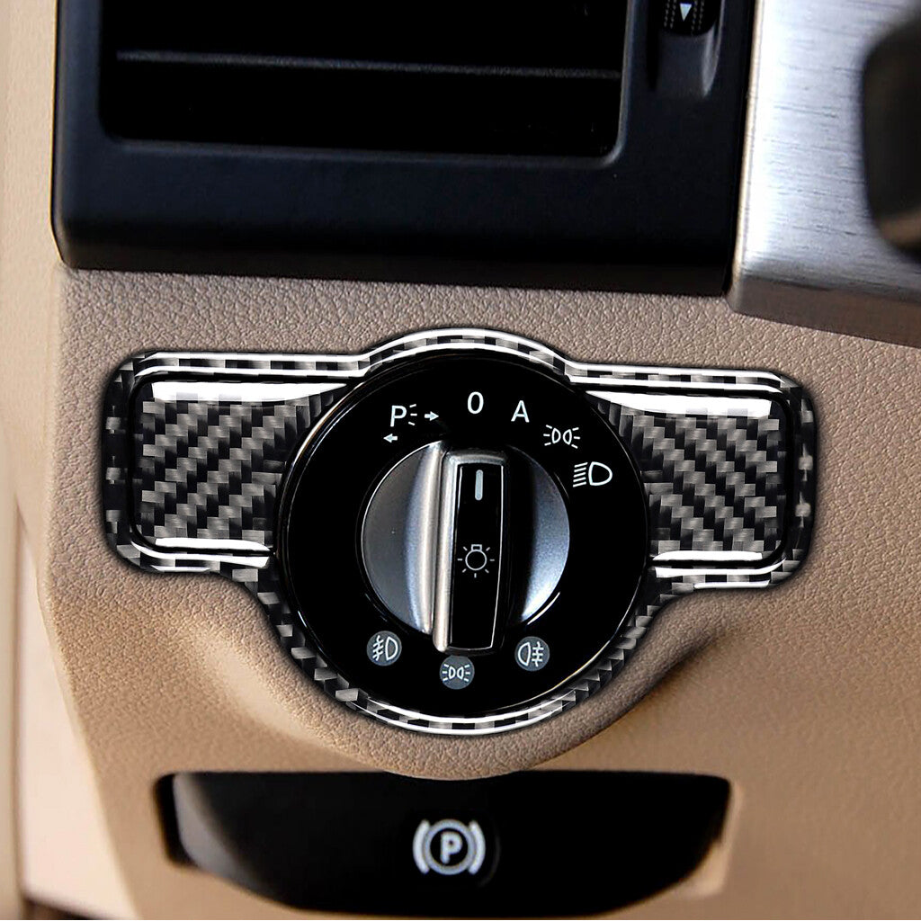 Suitable for Honda for Civic 9Th 2012-2015 carbon fiber manual handle handbrake cover- v