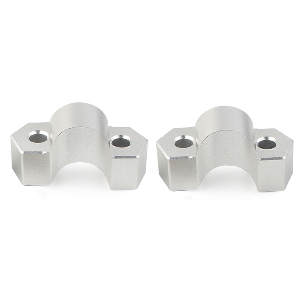 28mm Height Handlebar Riser Clip Adapter Fit for BMW F 850 GS 18-2020 Silver