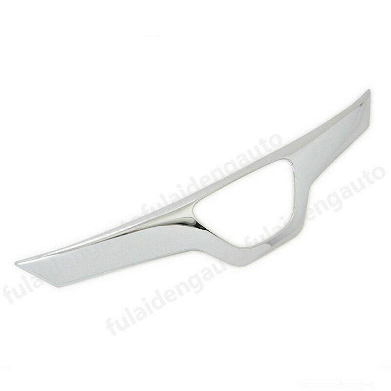 Piano Black Front Fog Light Moulding Cover Trim For Prado FJ150 2014-17 v