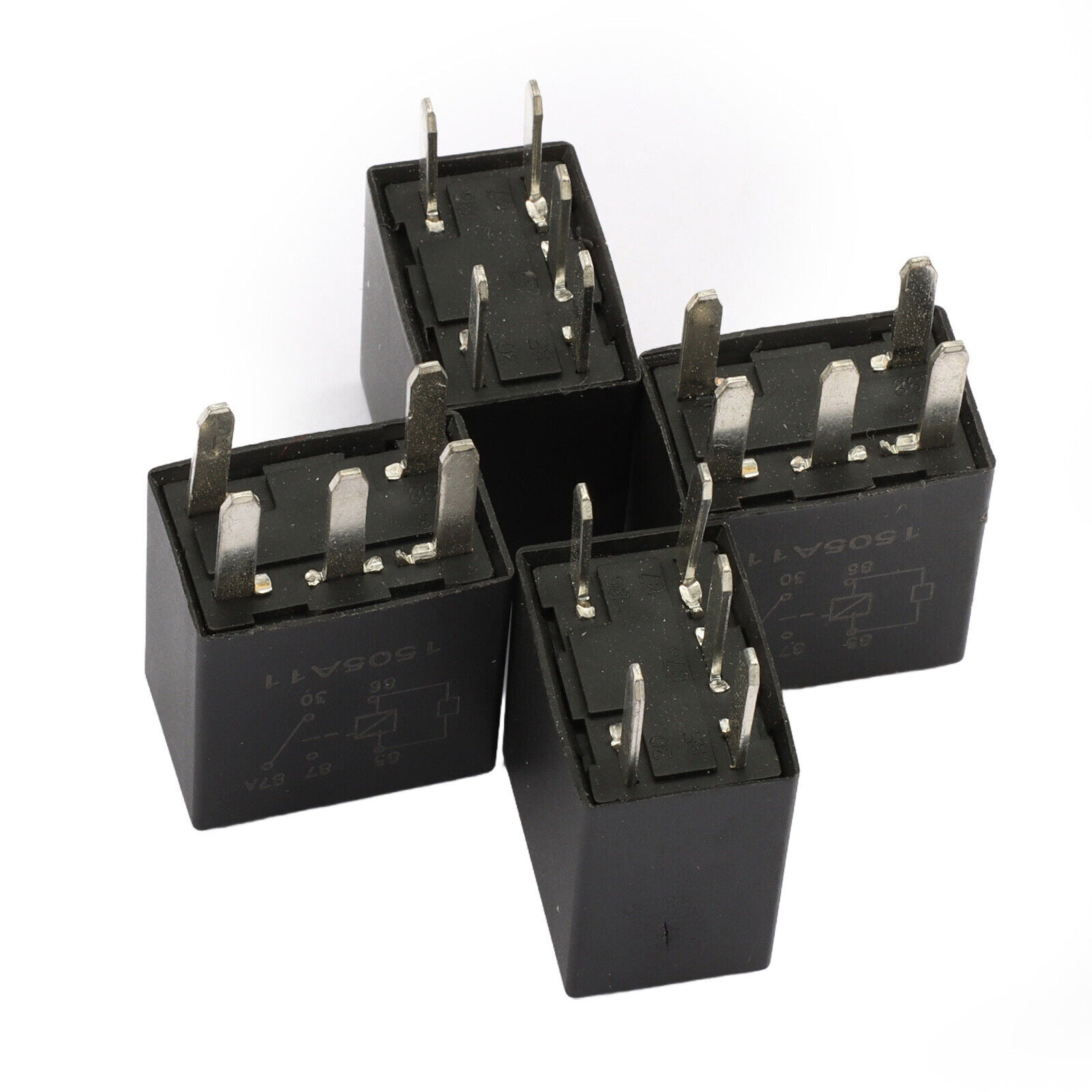 4x G8V-RH-1C7T-R-DC12 12V 35A High Current Multi-Purpose Micro Relays For GM Q