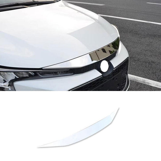 for Toyota for Corolla 20-2024 Chrome Steel Front Grille Grill Engine Hood Strip 1X