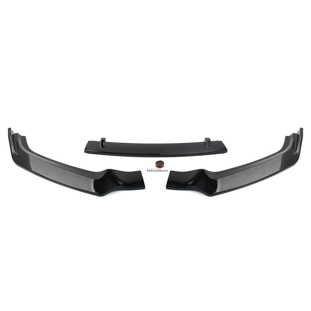 for Audi A4 B9 SLINE S4 Sedan 2017-2019 2018 Front Bumper Lip Spoiler Kit