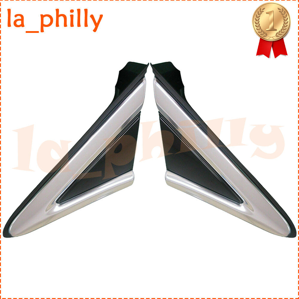2pcs Front Upper Fender Molding Trim Part Left  Right For 2013-19 for Cadillac XTS
