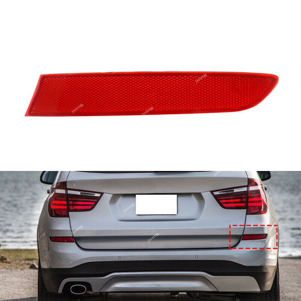Rear RH Bumper Reflector Strip Cover for BMW F25 X3 Series 2014 2015 2016 2017