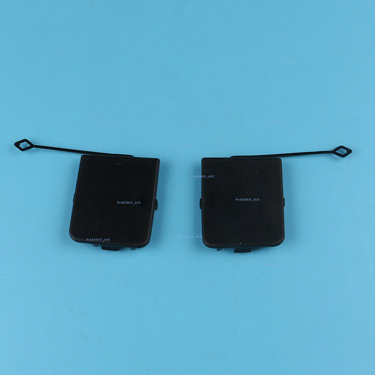 1 Pair 2013 to 2015 Fit for BMW X1 Rear Bumper Tow Hook Cap Towing LH  RH Q