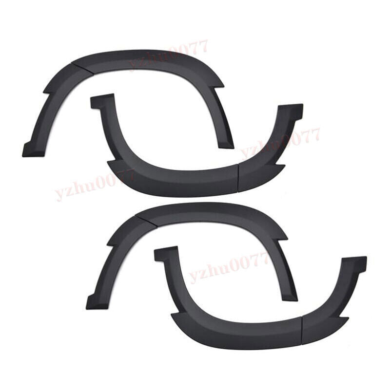 Matte Black Wheel Eyebrow Round Arc Cover Trim 8PC For 2020-22 Highlander n