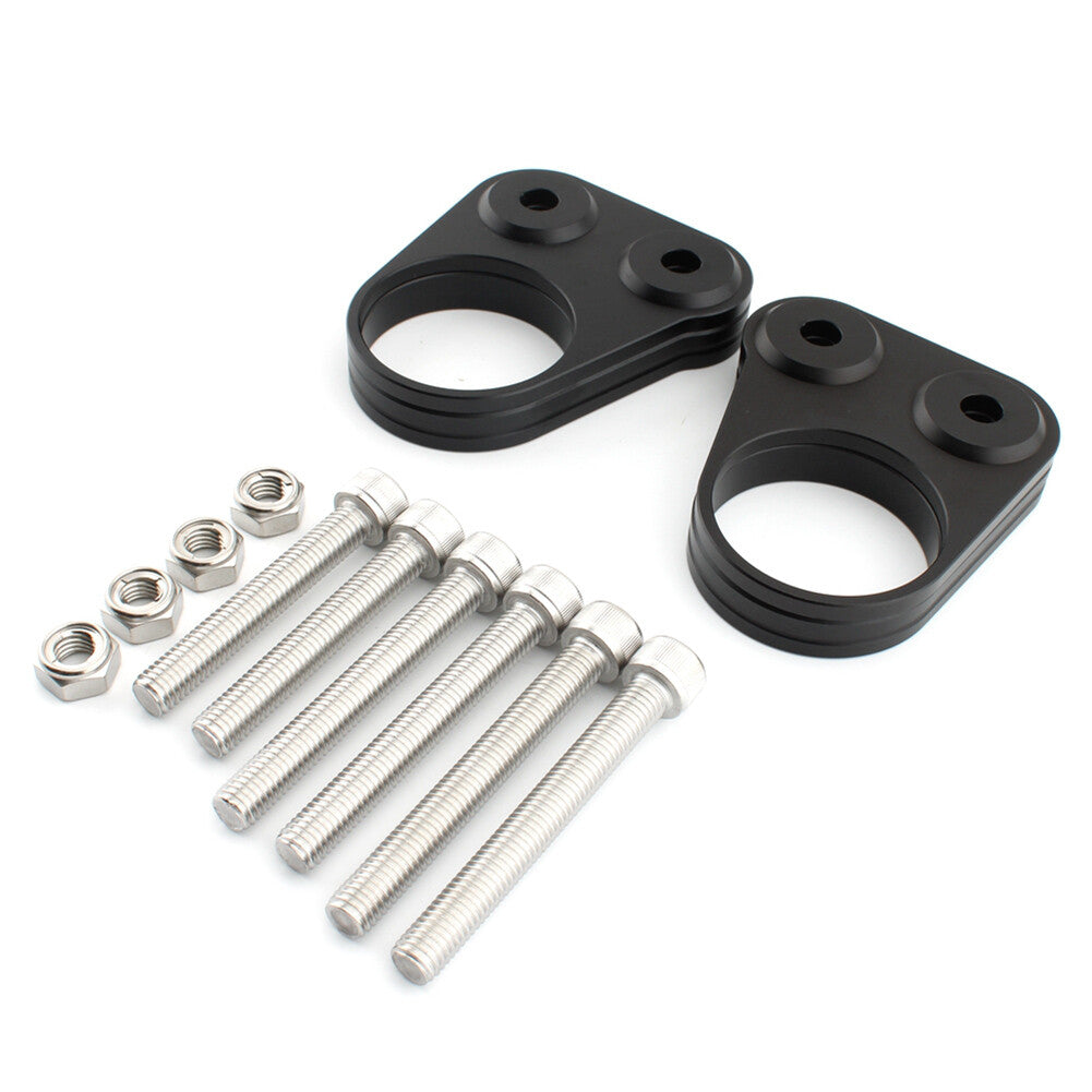 for Suzuki GSX1300R HAYABUSA 2007-20 4PCS Handlebar Riser Spacer Kit Mount Clamp Q