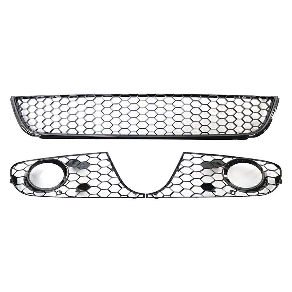 Front Lower Bumper Mesh Grille Fog Light Grill for VW for Golf MK6 / for Jetta SportWagen