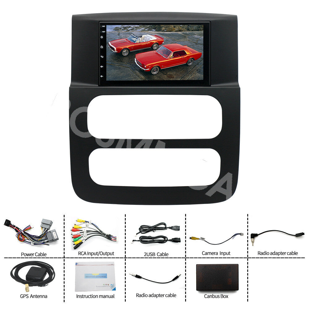 7in Car Radio GPS Navi For Apple Carplay Fit For 2002-2005 for DODGE for Ram Pickup 1500