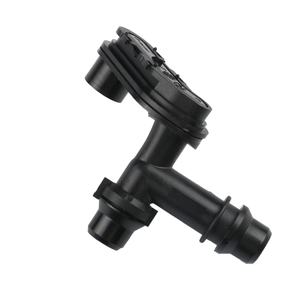 1X Car For Radiator Coolant Water Hose Connector 17111707817 ABS Black For E46 3 Q