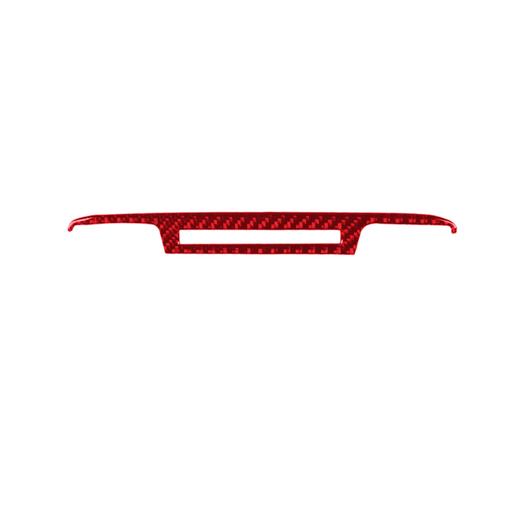Carbon Fiber Passenger Dashboard Stripe Cover Trim for Jeep Liberty 2008-2012 v