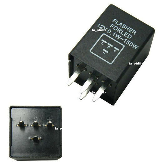 4-Pin EP29 LED Flasher Relay Fix For LED Turn Signal Lamps Hyper Flash Q