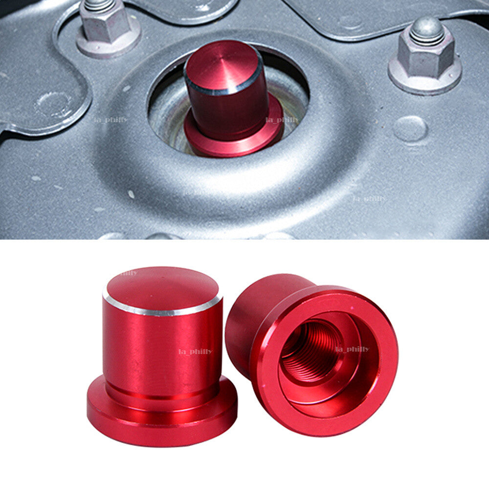2X Shock Absorber Screws Cap for Nissan Sylphy Qashqai J11 for X-Trail Rogue Red