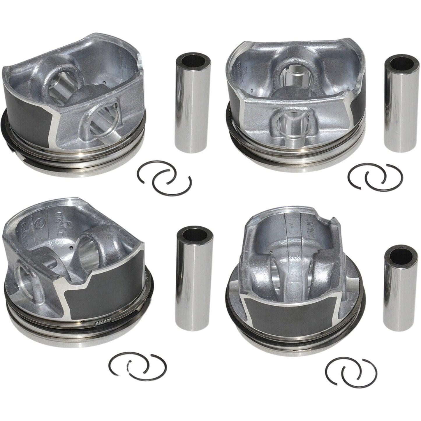 4Pcs Pistons  Rings 06D107066C for Audi A4 for VW TFSI BWA BPY EA113 ¦µ20mm / 82.5mm