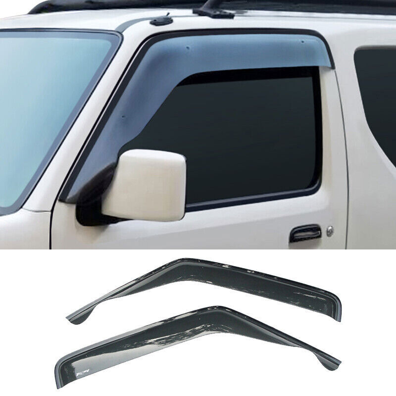 2pcs Window Visor Vent Shade Rain Guard Door Visor for Suzuki for JIMNY 2007-2015 n