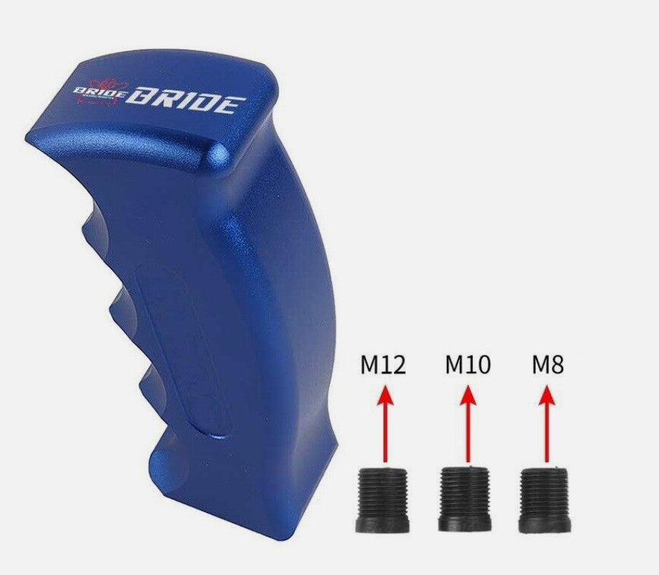 Car manual gear shift lever, bridal slotted pistol grip, blue, suitable for Honda for Acura