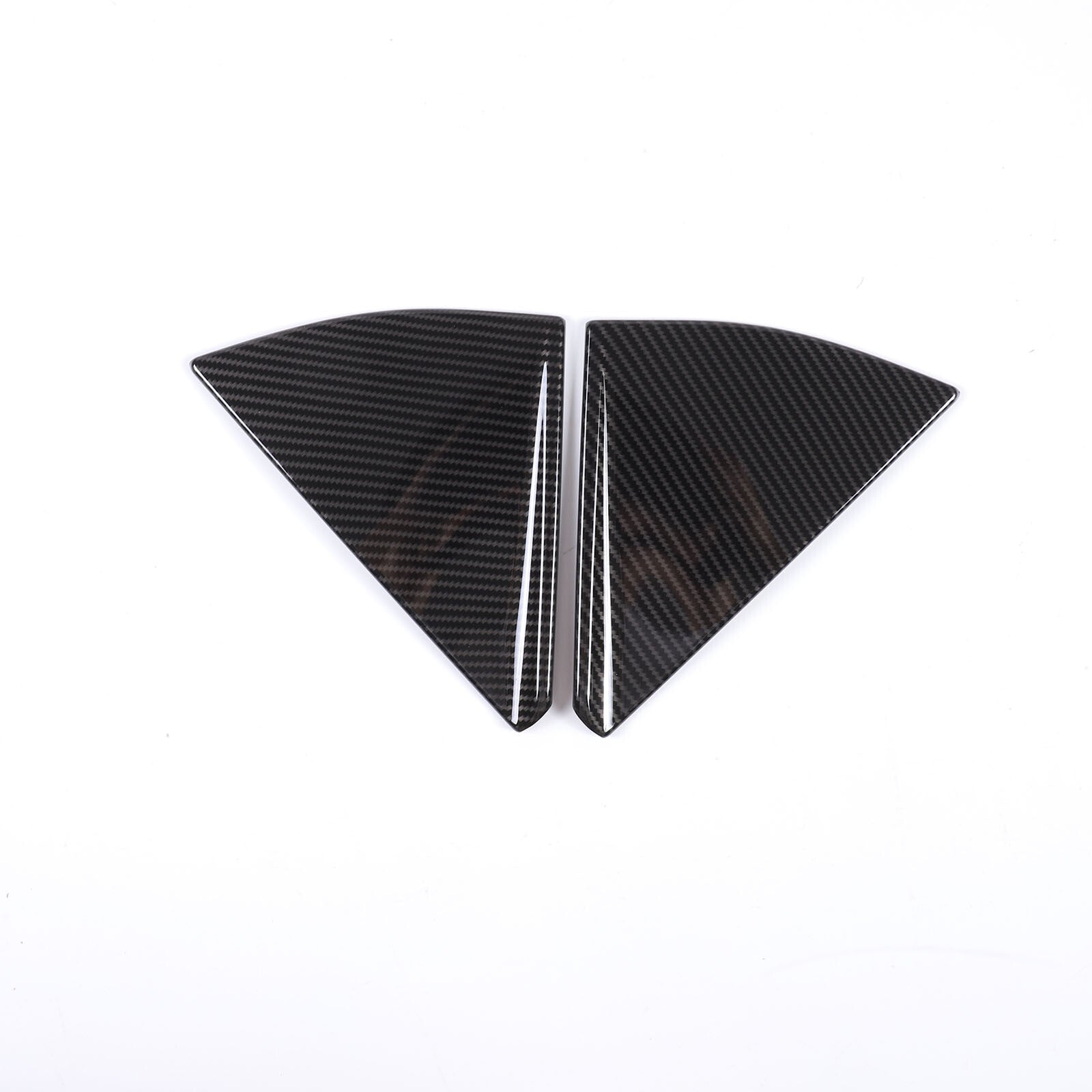 Carbon Fiber ABS Inner Door Opening Handle Cover Trim for Maverick 2022 - 2024- v