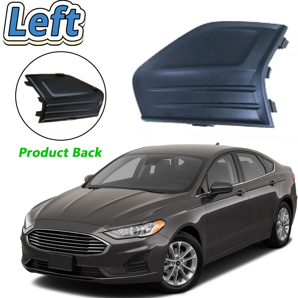 Left Front Bumper Fog Light Cover Trim Lid Bezel for Ford Fusion 2019 2020