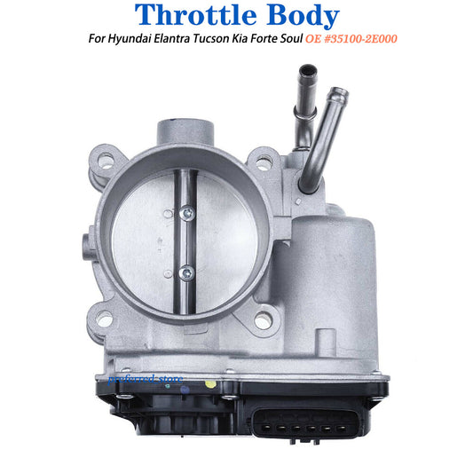 Fuel injection throttle body suitable for Hyundai for Elantra for Tucson and for Kia Forte 35100-2E000- v