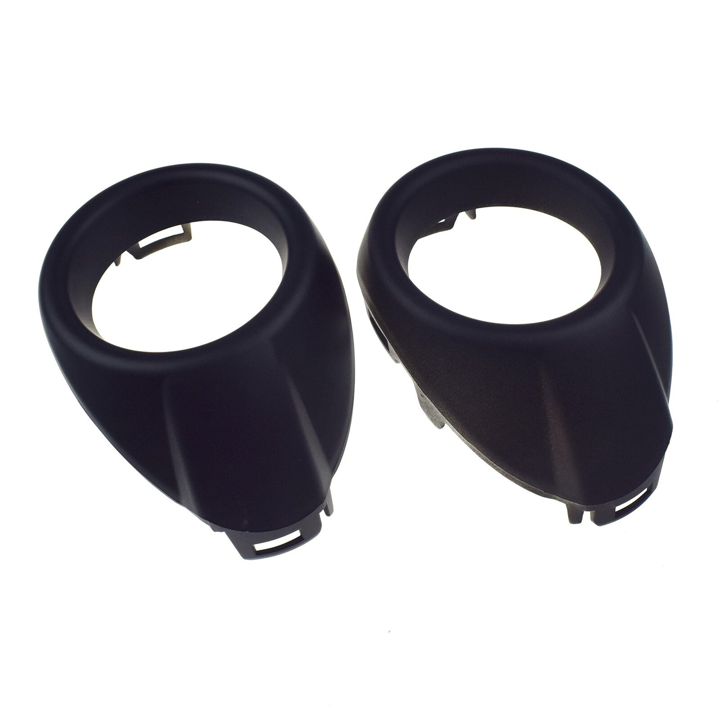 2Pcs Front Left + Right Bumper Fog Light Cover Bezels for Ford Focus 2012-2014