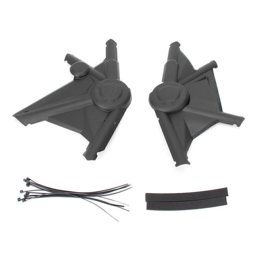 Fit for BMW R1200GS/ADV 2013-17 16 Black L+R Side Frame Panel Guard Protector Cover