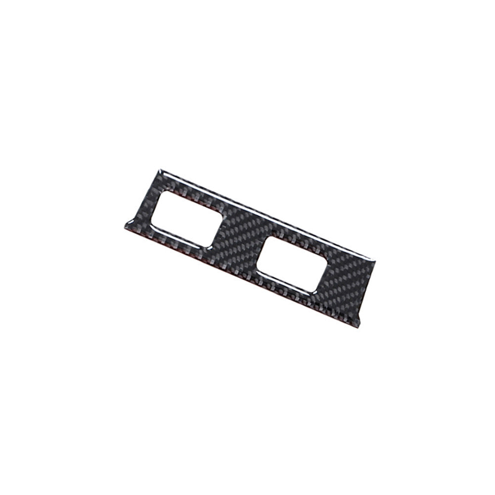 Carbon Fiber Center Air Vent Outlet Lower Part Cover Trim for Volvo V60 2010-17 v