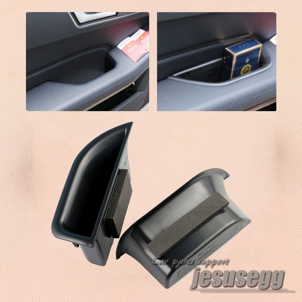 R+L Front Door Box Storage Armrest Trim for Mercedes for Benz W212 E Class 2010-2014 Q