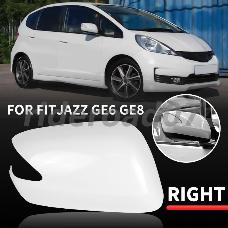 Right Side Rearview Mirror Cap Cover for Honda Fit Jazz 2009-2013