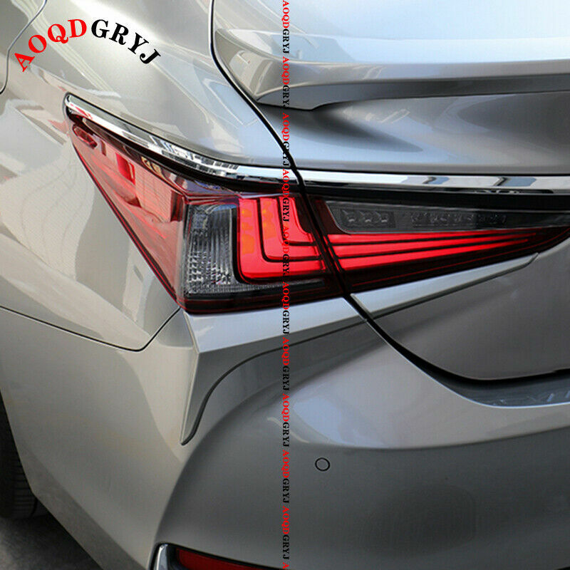 for Lexus ES350 300h 2019-22 Silver Grey Rear TailLight Lamp Moulding Trim Strip