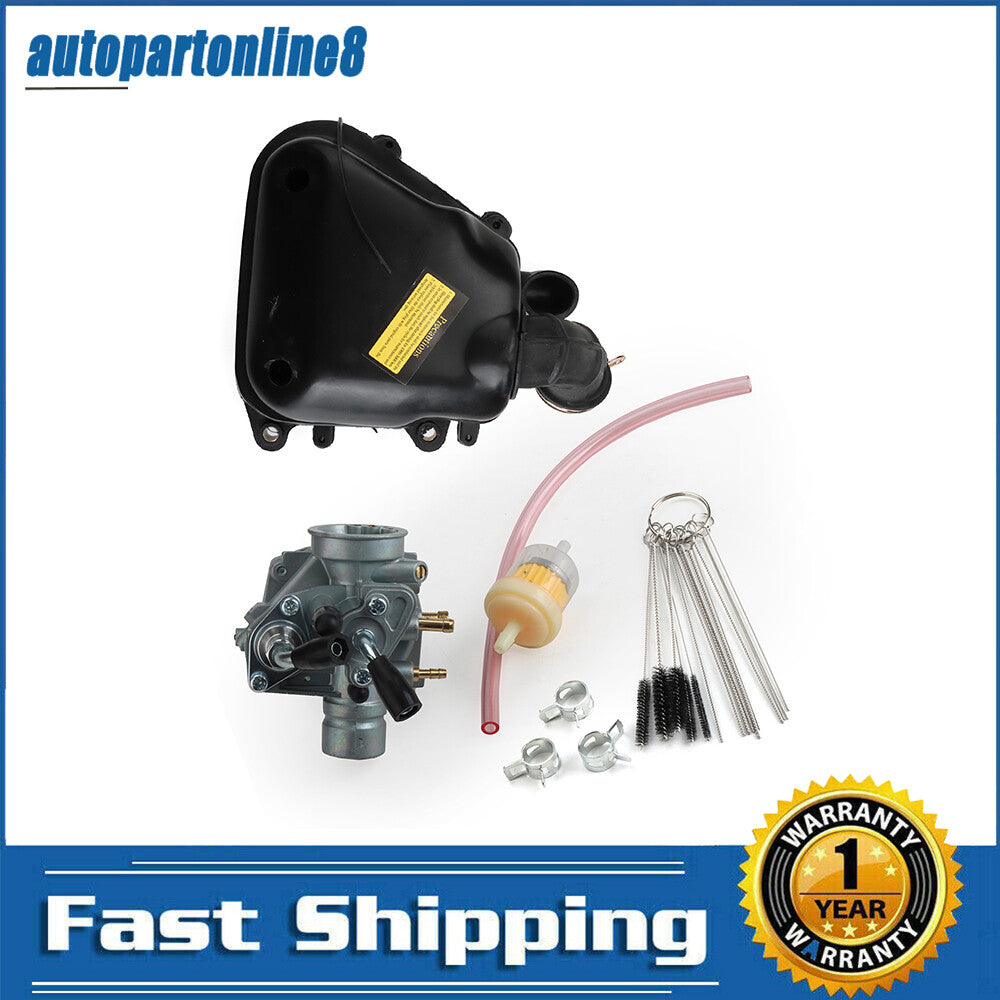 0451668 Carburetor manual choke coil carbide with air filter box for Scrambler 50/90 Q